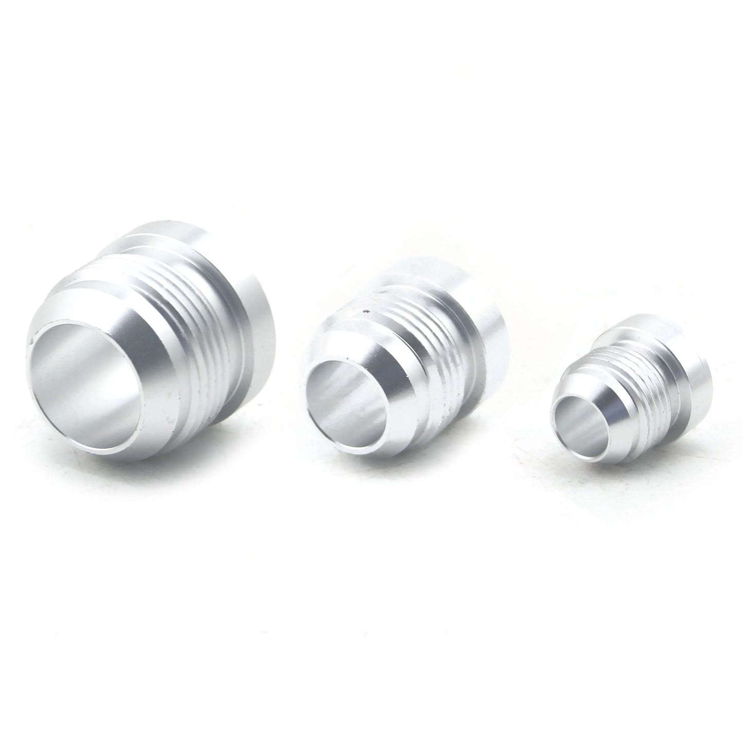 Aluminum  Hose Fitting Male Billet AN6 AN8 AN10 AN12 AN16 AN20 Straight Male Weld Fitting Adapter Weld Bung