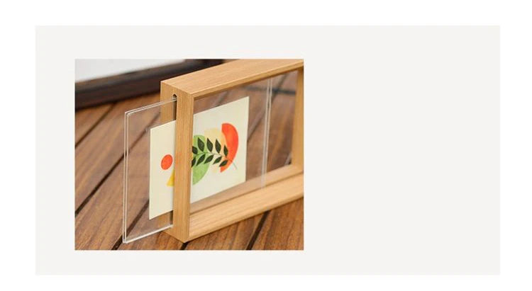 Picture Frames Made of Solid Wood and High Definition Acrylic Display Pictures Photos,Paintings,Posters Wall Mounting Desktop
