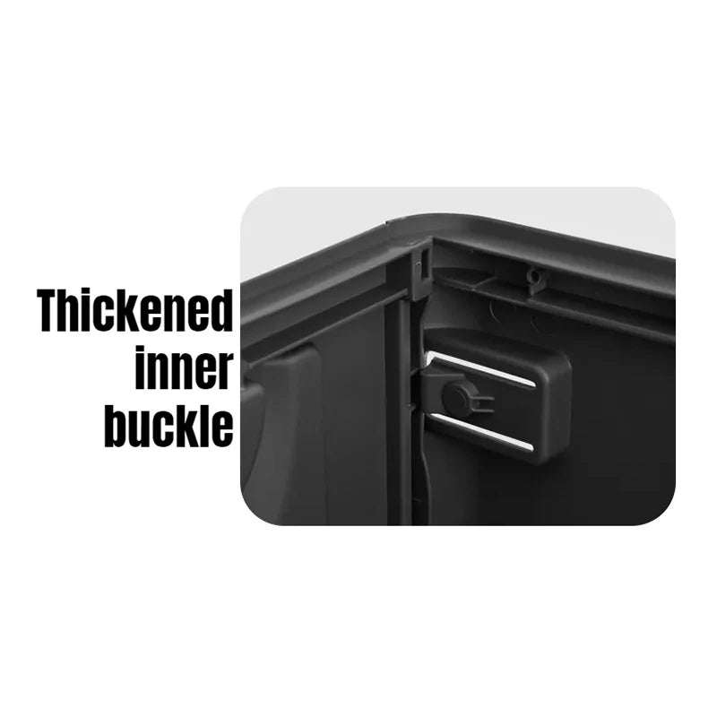 60L Outdoor Storage Box Foldable Storage Box Car Camping Accessories Car Supplies Thickened Storage Box ﻿