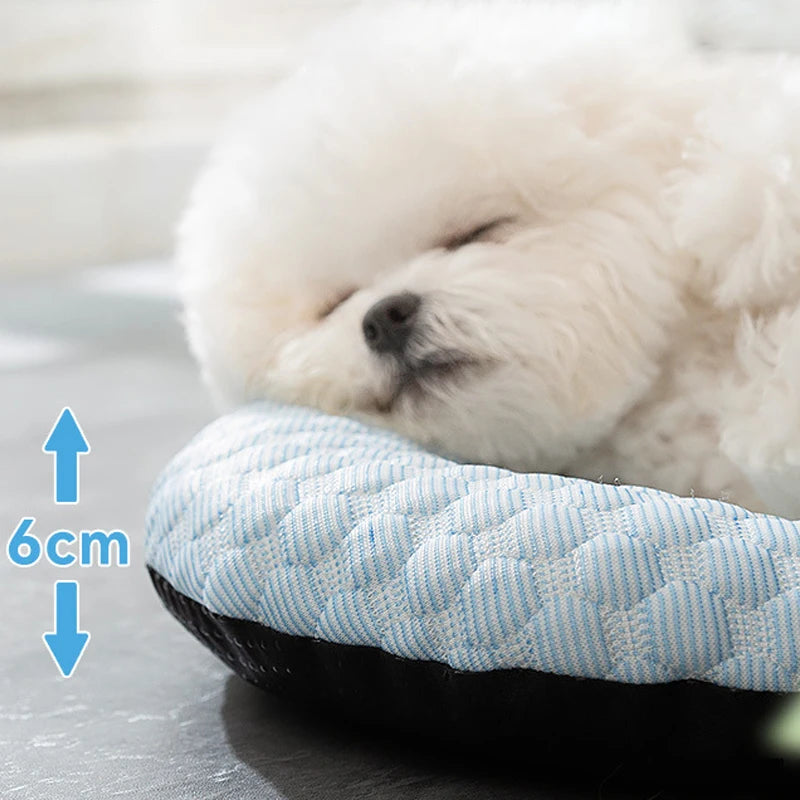 Summer Cooling Pet Dog Mat for Small Medium Dogs Cloud Shape Puppy Mat Washable Breathable Dog Sleeping Mat Dog Accessories