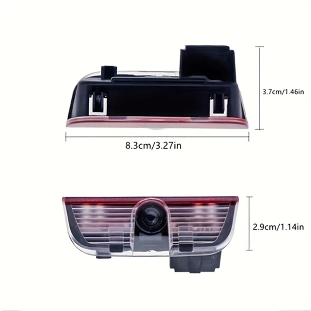 4Pcs LED Car Welcome Logo Projector Light Door Lamp For VW Golf 5 6 7 7N Touran CC Passat Magotan B6 B7 B8 Tiguan Car Styling