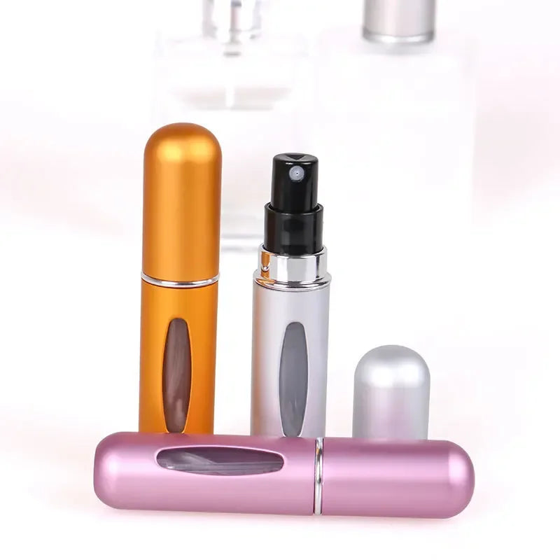 Refillable Mini Perfume Bottle Portable Cosmetic Bottle Spray Bottle Atomizer Spray Container Travel Refillable Bottles 8ml /5ml