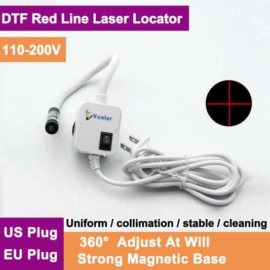 DTF Heat Press Machine Laser Locator Sublimation Heat Press Printing Infrared Ray Positioning Device Direct To Film Tool