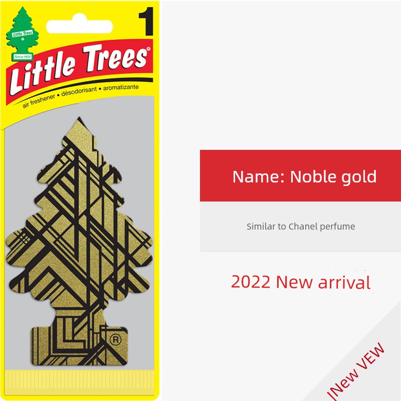 American Small Tree Jasmine Scented Green Tea Car Aromatherapy High-End Car Essential Oil Perfume Pendant Interior Decoration Supplies Car Interior Lasting Suit