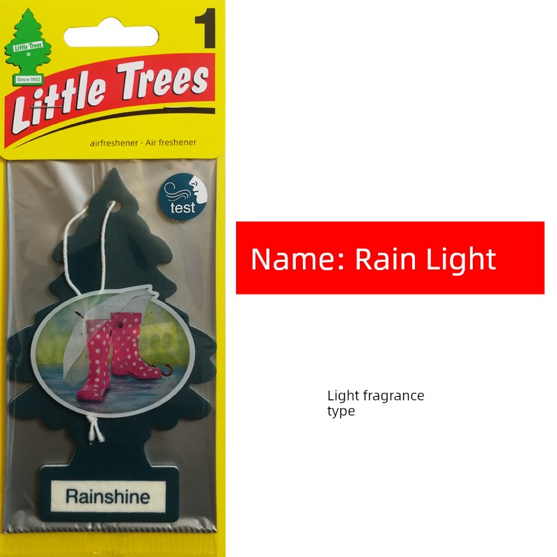 American Small Tree Jasmine Scented Green Tea Car Aromatherapy High-End Car Essential Oil Perfume Pendant Interior Decoration Supplies Car Interior Lasting Suit