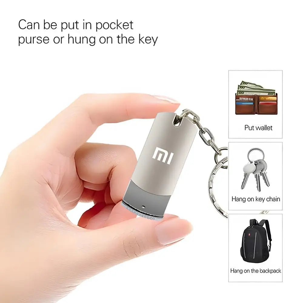 Xiaomi USB 16TB OTG Metal USB3.0 Pen Drive Key 8TB 4TB 2TB Type C High Speed Pendrive Mini Flash Drive Memory Stick Flash Disk