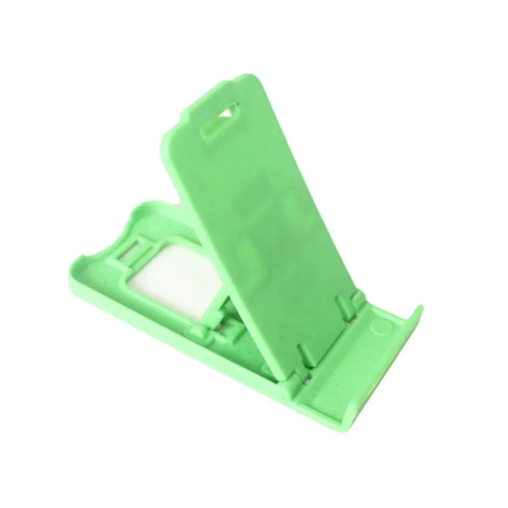 Cell Phone Desk Stand Portable Mini Foldable Plastic Universal Mobile Phone Holder Desktop Table Stand Bracket Phone Accessories