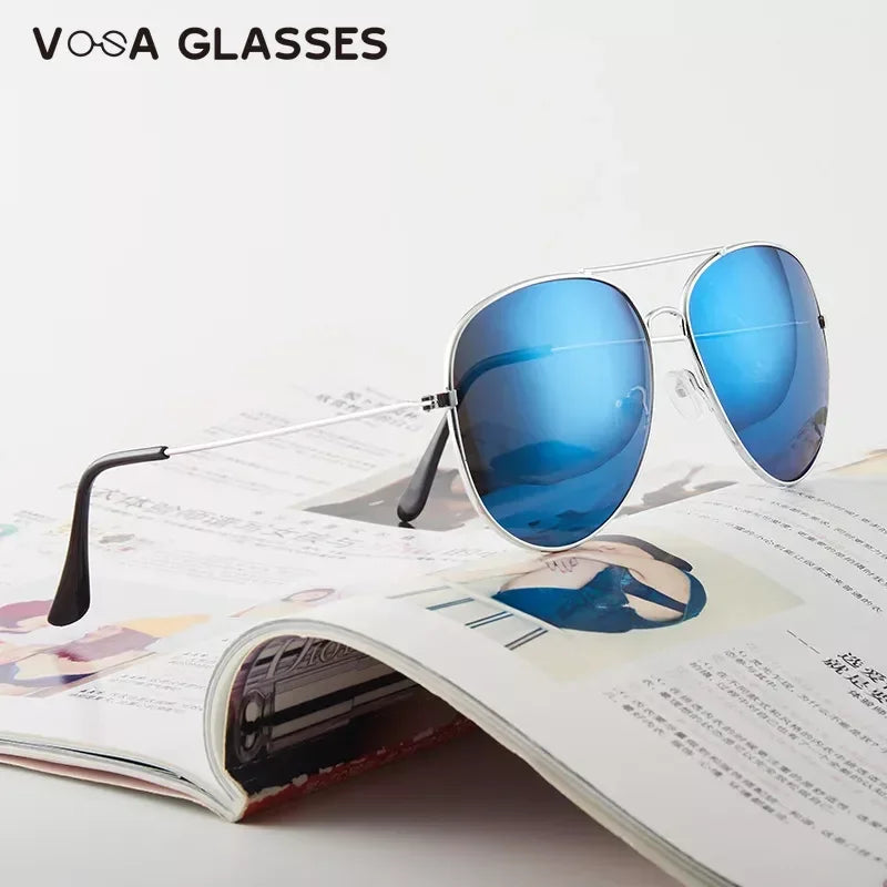 Summer Unisex Classic Pilot Sunglasses Designer Men Women Gradient Style Vintage Outdoor Driving Sun Glasses for Female Male