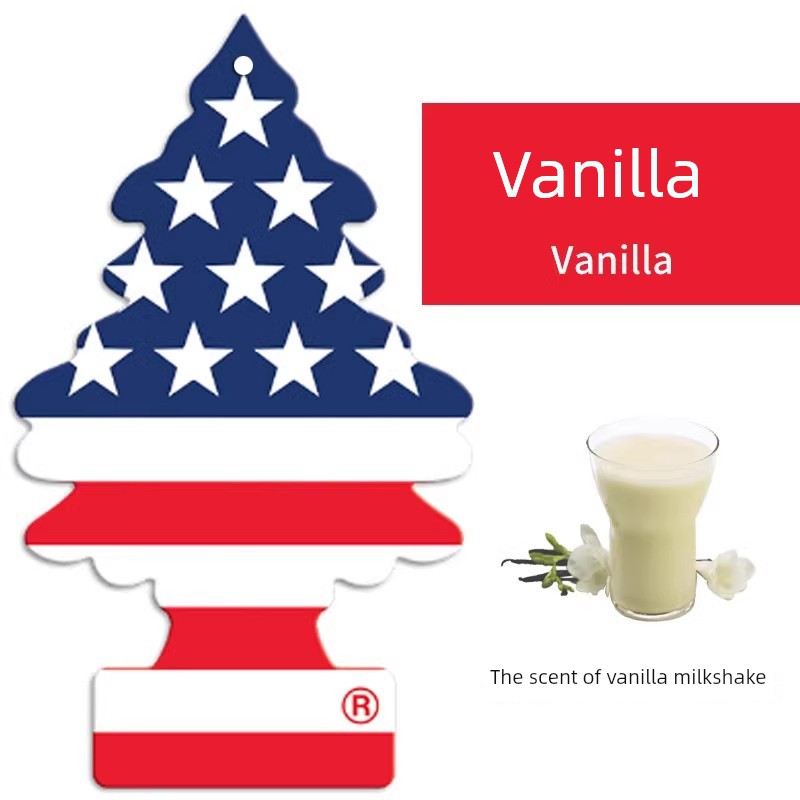 Jasmine Scented Green Tea American Small Tree Pendant Car