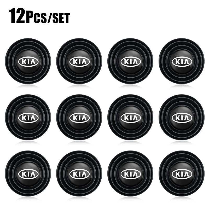 KIA Car Door Anti-shock Pad Anti-noise Buffer Gasket Auto Interior For KIA EV6 Stinger RIO Sorento Picanto Ceed Borrego Syros K4