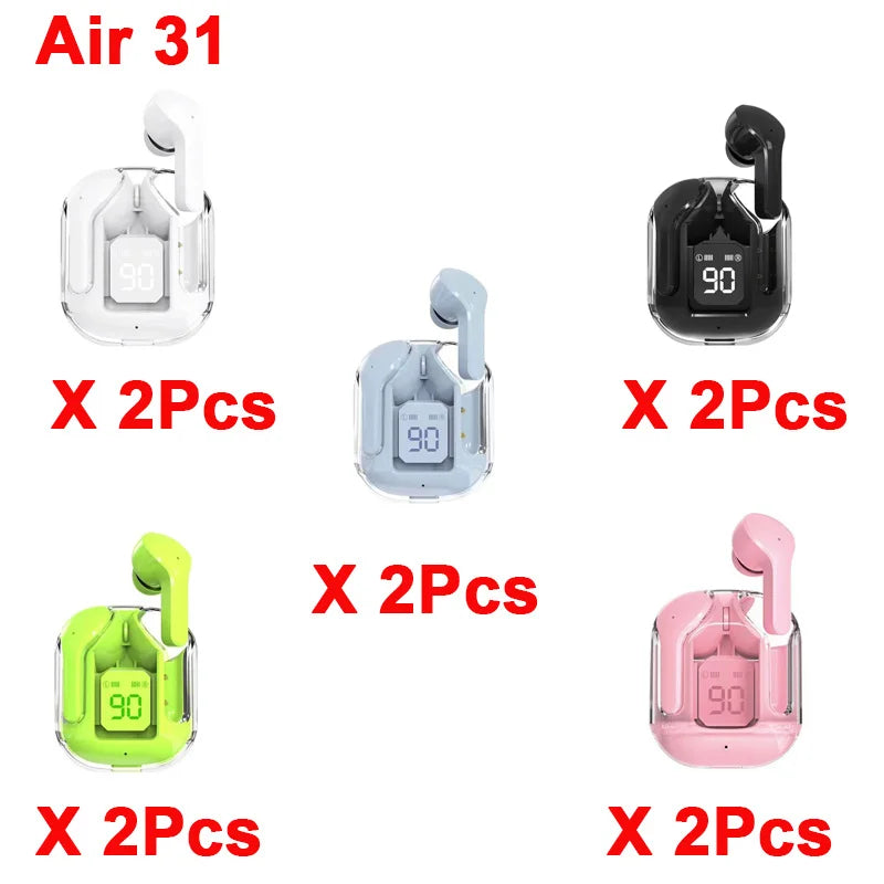 10Pcs/Lot True Wireless Bluetooth Headset Binaural Small In Ear Buds Sports Stereo Bass TWS Earbuds Sports Earbuds for phone