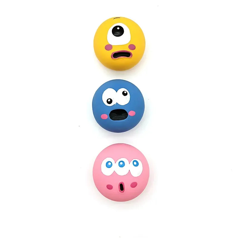 Pet Dog Toy Interactive Rubber Balls Pets Dog Cat Puppy ElasticityTeeth Ball Puppy Chew Toys Tooth Cleaning Balls Toys for Dogs