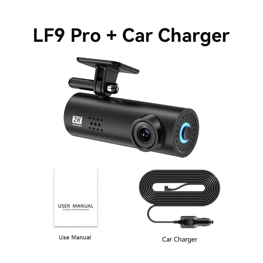 NOYAFA LF9 Pro WIFI Dash Cam 4K/2K DVR for Car Camera 24 Hour Parking Monitoring Loop Recording Car Camera With IR Night Vision