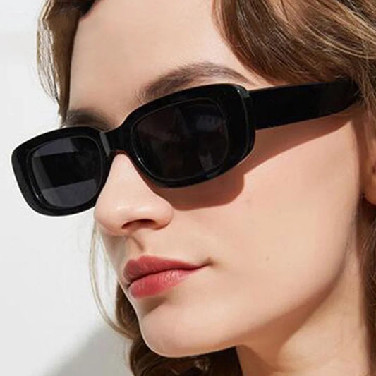 Small Rectangle Sunglasses Women Vintage Brand Designer Square Sun Glasses Shades Female UV400