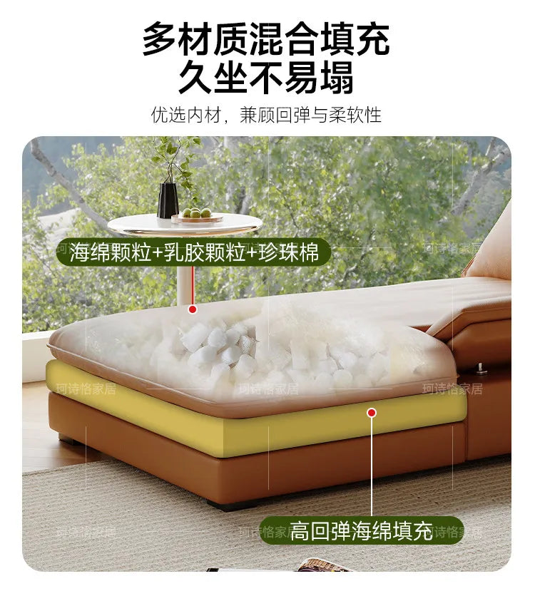 Floor Apartment Living Room Sofa Italian Comfortable Multifunctional Minimalist Sofa Cinema Relax Meuble Maison Home Furniture