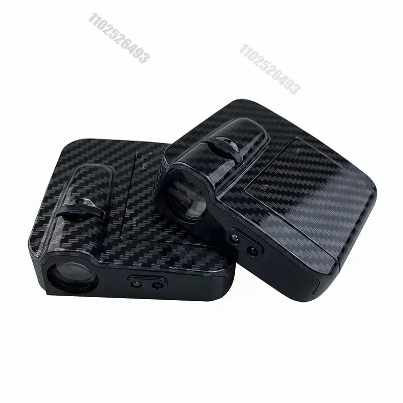 New HD 2 Car logo LED Wireless Courtesy door projector Shadow light Auto For BMW Volkswagen Honda Audi Mercedes-Benz Accessories