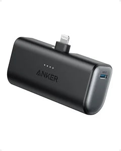 Anker 621 Powerbank 5,000mAh 12W Portable Charger with Built-in Lightning Connector Battery Pack Compatible with iPhone 14