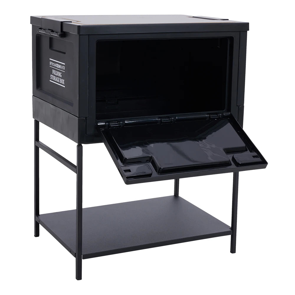 Portable outdoor foldable camping storage box Large capacity multifunctional home outdoor storage box camping table