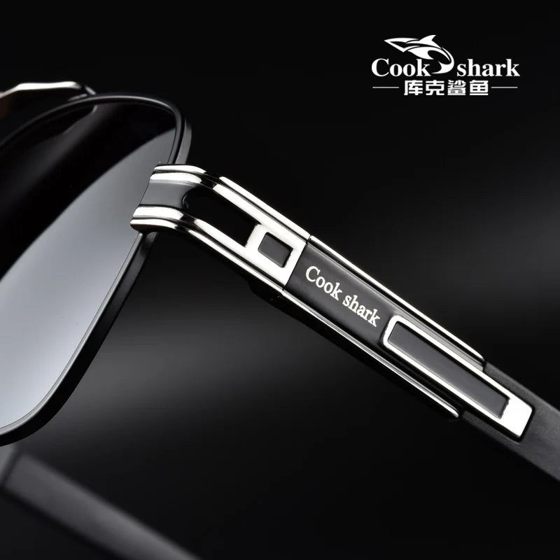 Cook sunglasses for men's new driving UV polarized sunglasses for men's color-changing glasses trend