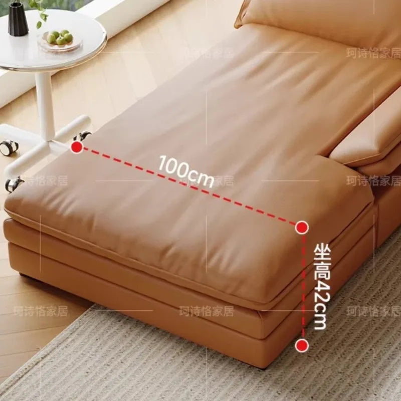 Floor Apartment Living Room Sofa Italian Comfortable Multifunctional Minimalist Sofa Cinema Relax Meuble Maison Home Furniture