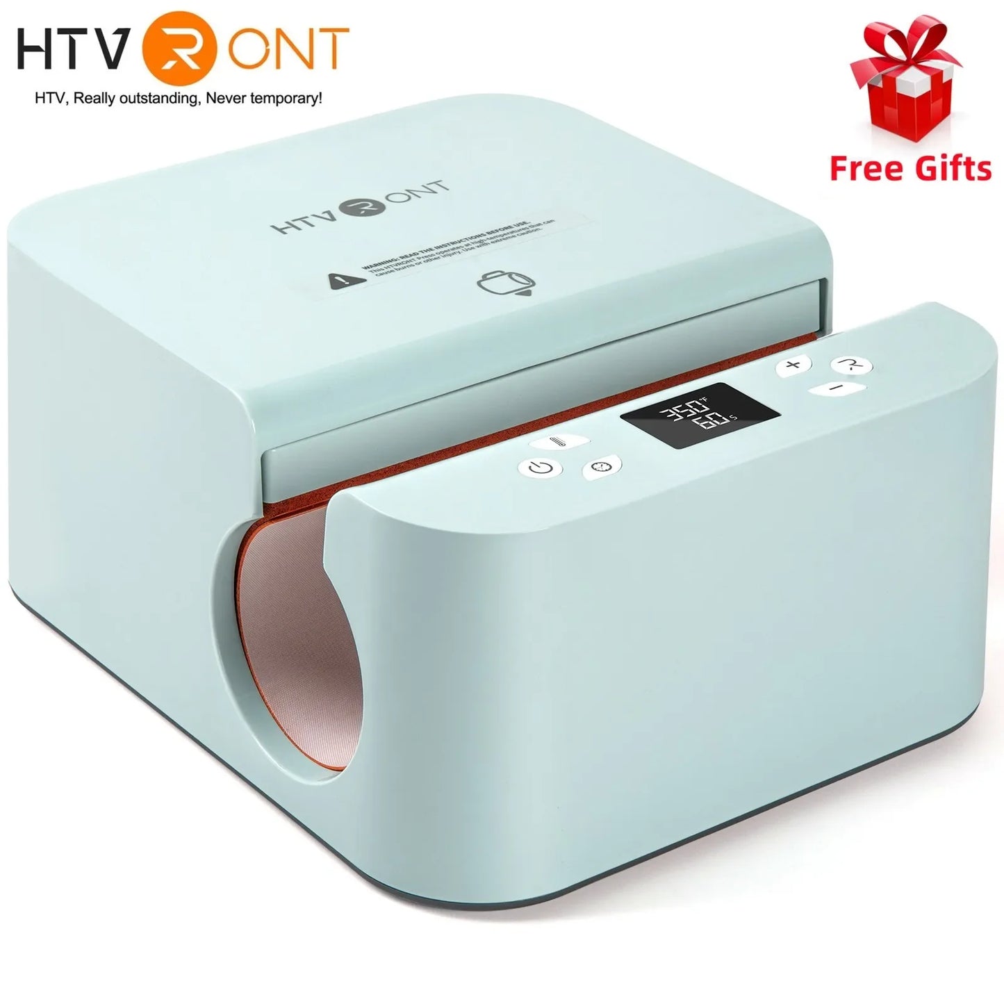 HTVRONT Auto Tumbler Heat Press Machine - Mug Heat Press Heat Up Fast & Even, Professional Tumbler Press High-Security
