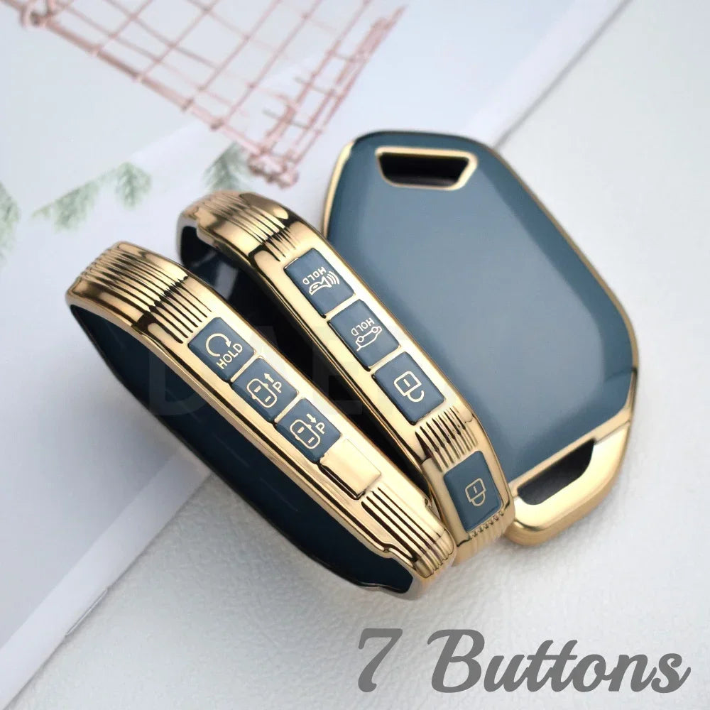 Soft TPU Key Case for Kia Sorento Morning Ev9 Key Case for Kia Picanto Ev9 Accessories 2024 Protector Holder