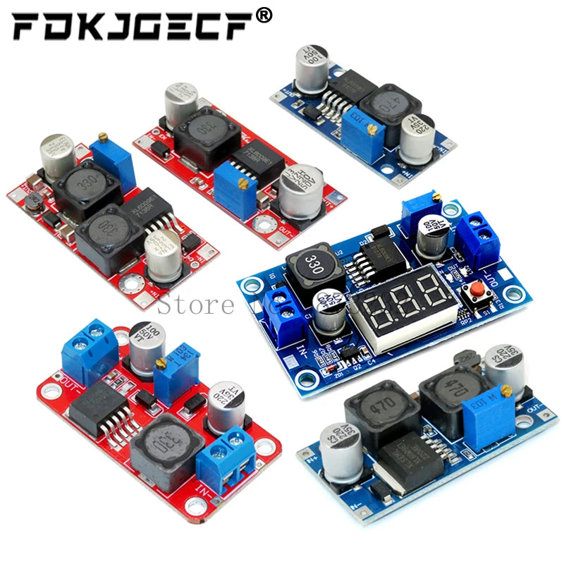 XL6009 4A Boost Converter Step Up Adjustable 15W 5-32V to 5-50V DC-DC Power Supply Module High Performance Low Ripple