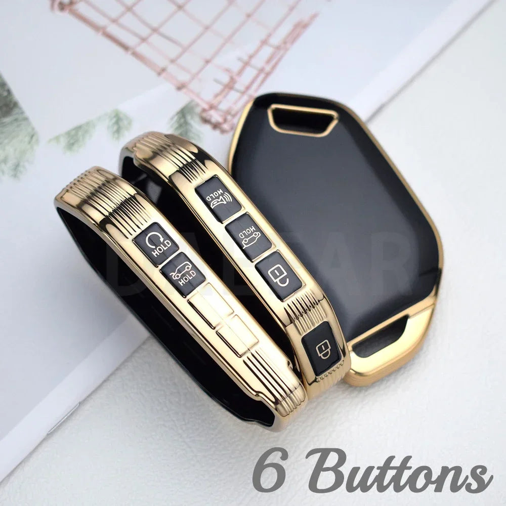 Soft TPU Key Case for Kia Sorento Morning Ev9 Key Case for Kia Picanto Ev9 Accessories 2024 Protector Holder