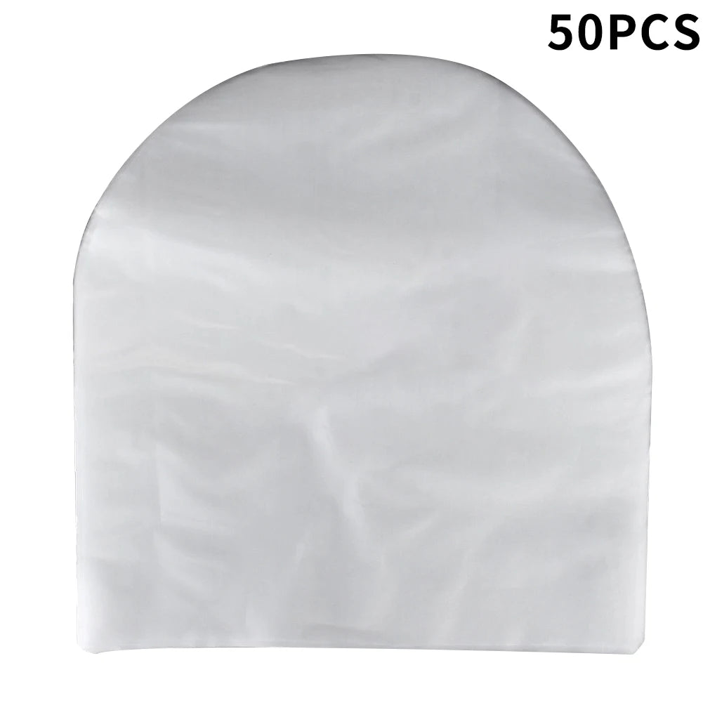 50pcs/set PE Vinyl Record Cover Protective Bag Inner Sleeves Anti Static Semicircular Dustproof For 12 Inch LP LD