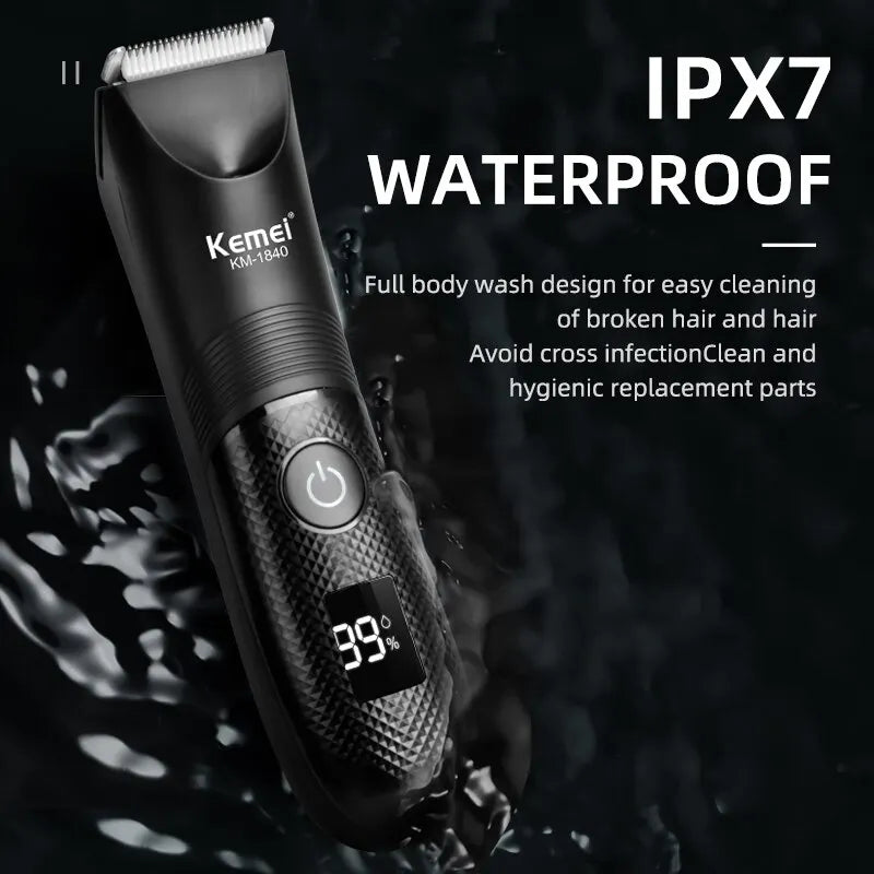 KEMEI Professional Hair Clippers for Men, Professional Barber Clippers and Trimmer Set.