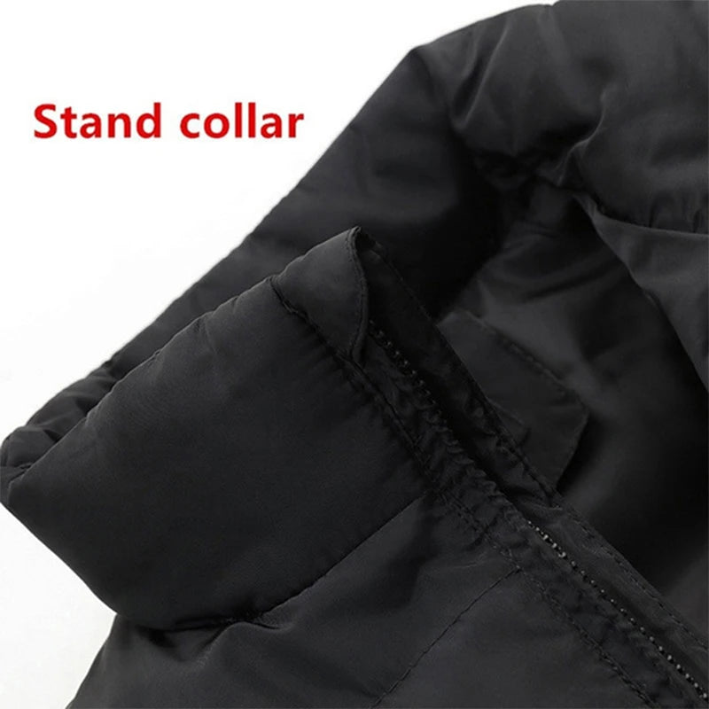 Customized Men and Women Puffer Vest Warm Vest Jacket Sleeveless Coat Warm Sleeveless Jackets Autumn Winter Padded Coat