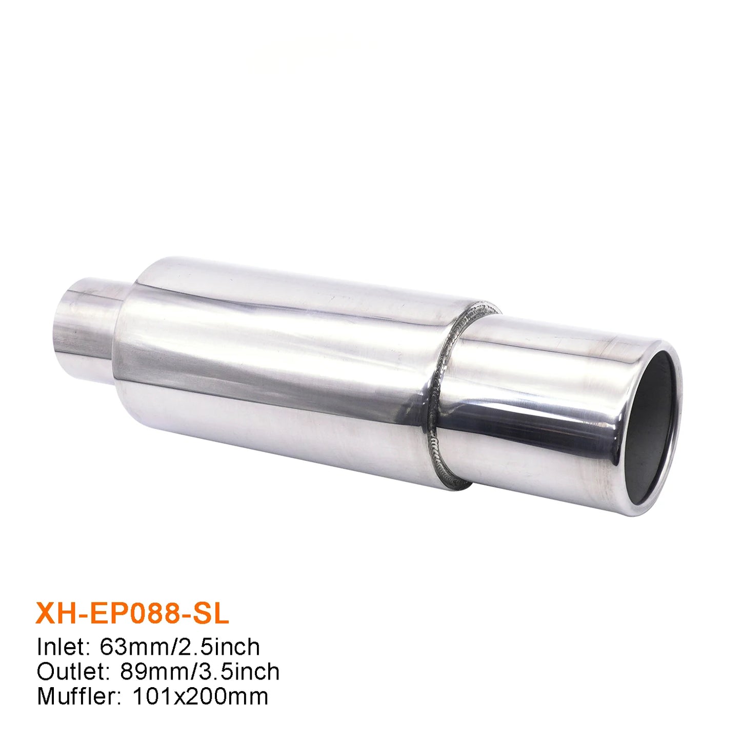 Exhaust Tip Car Escape Exhaust Systems 63MM Auto Racing Sport Muffler Turbo Sound Boost Tips Modification Accessories 2.5Inch