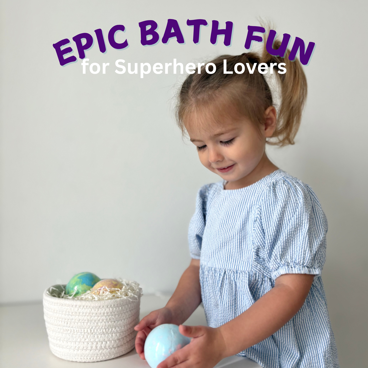 EvolutionUSA Epic Superhero Bath Bombs for Kids, 6 Super Hero Bath Bombs with Toy Inside Bathbombs, Spiderman Bathbomb with Surprise Inside, Bath Balls for Marvel Lovers, Easter Childrens Bath