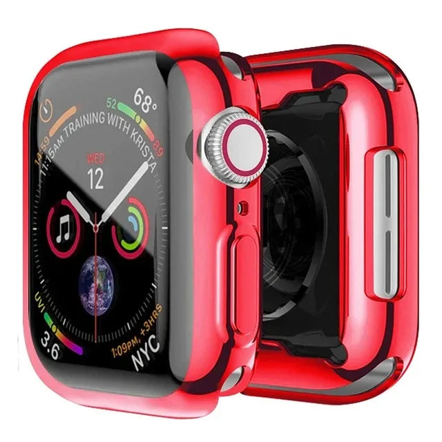 Screen Protector for Apple Watch 46mm 49mm 41mm 44MM 40MM 38 42mm TPU Bumper Cover Accessories iWatch Series Ultra 10 9 8 7 SE 6