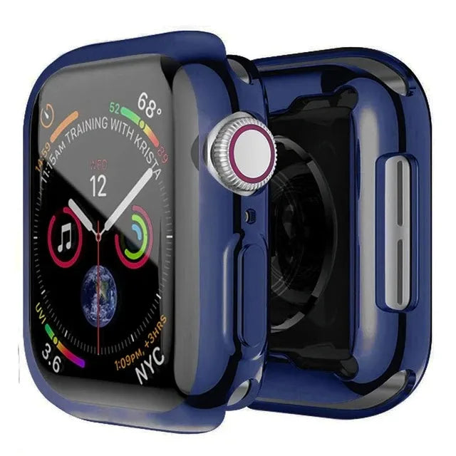 Screen Protector for Apple Watch 46mm 49mm 41mm 44MM 40MM 38 42mm TPU Bumper Cover Accessories iWatch Series Ultra 10 9 8 7 SE 6