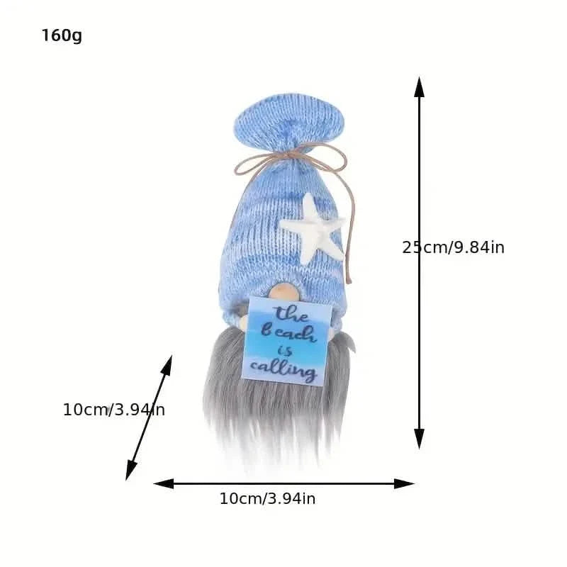 Adorable Ocean Gnome Plush Doll