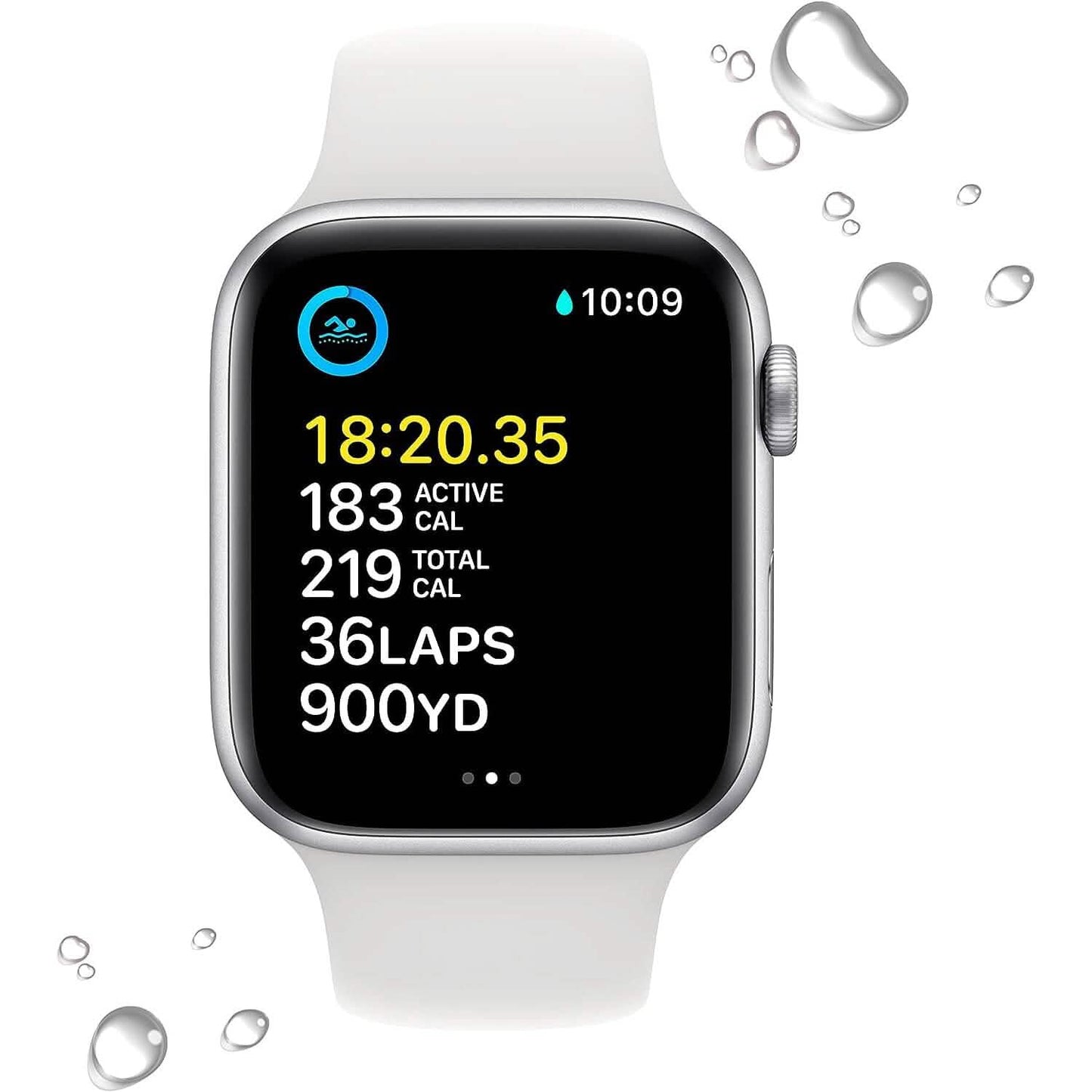 Apple Watch SE (2nd Gen, GPS) Aluminum Case with Sport Band  (Refurbished)