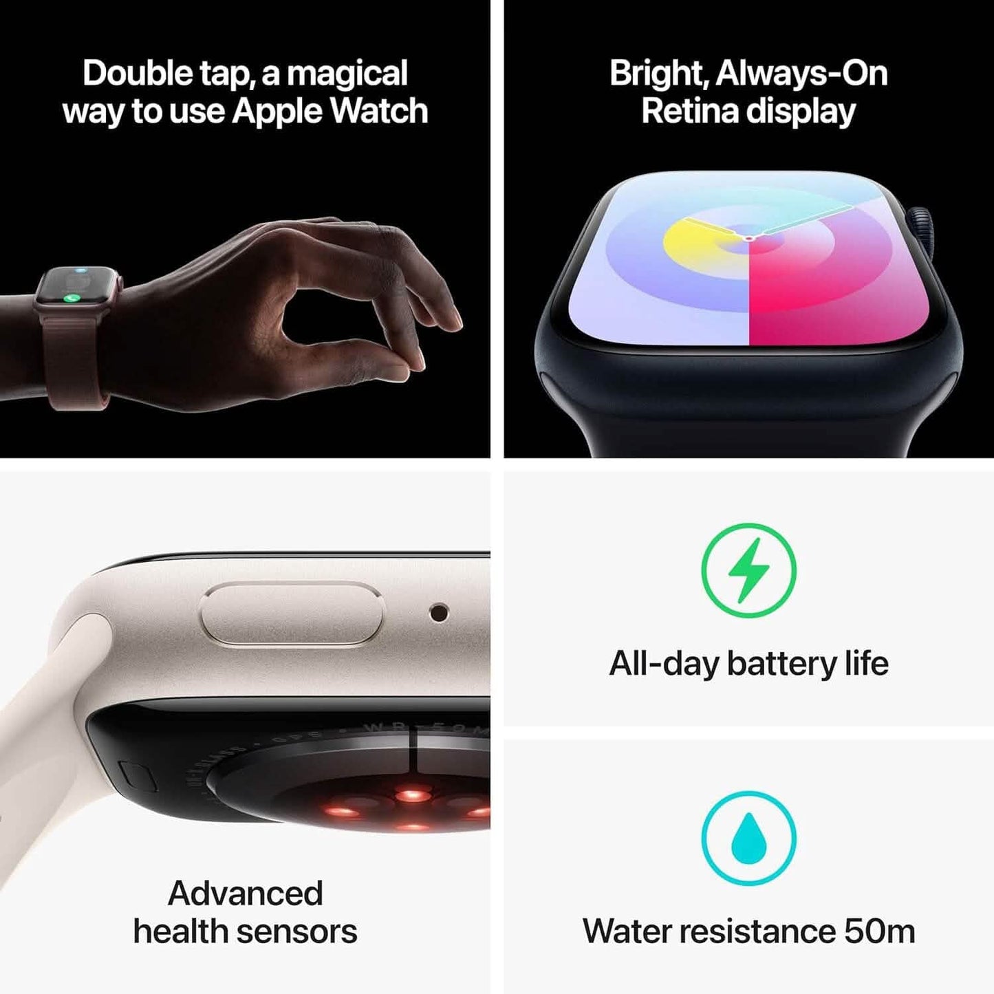 Apple Watch Series 9 GPS 41MM Smartwatch (Refurbished)