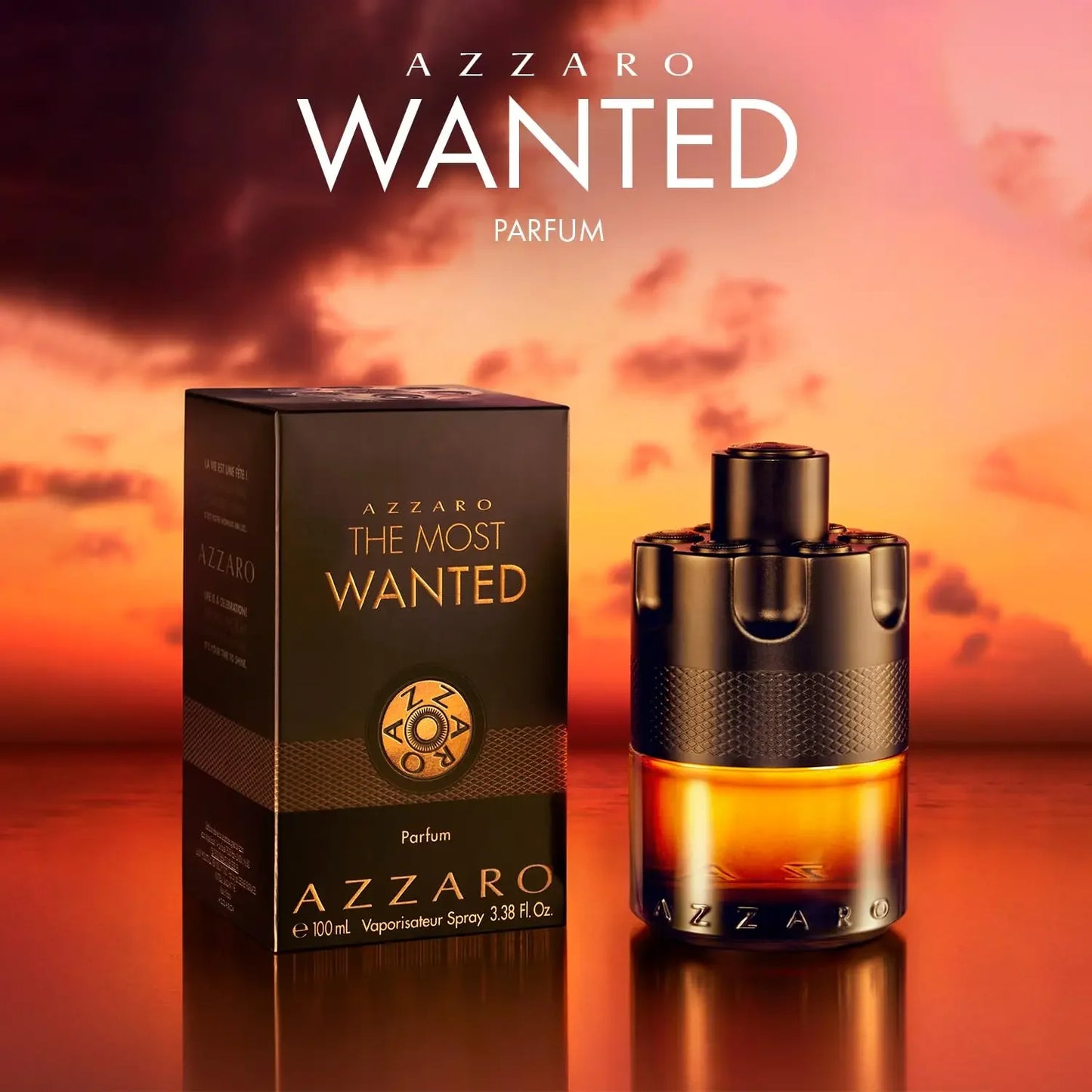 Azzaro The Most Wanted Parfum - An Irresistible Scent for Men, Magnetic Amber Fougère with 12-Hour Longevity