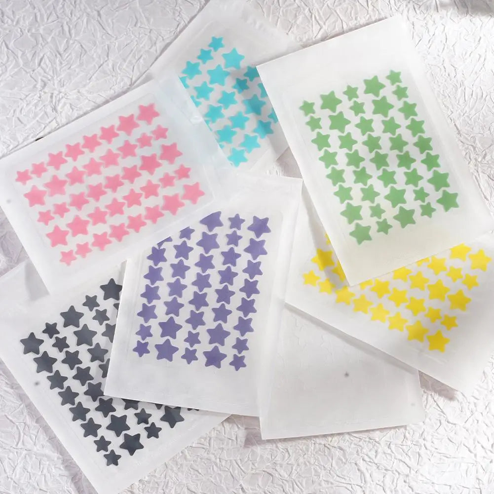 40pcs Star Shape Acne Patch Invisible Remove Blemish Stickers Pimple Cover Easy Apply Patches Face Treatment Skin Care