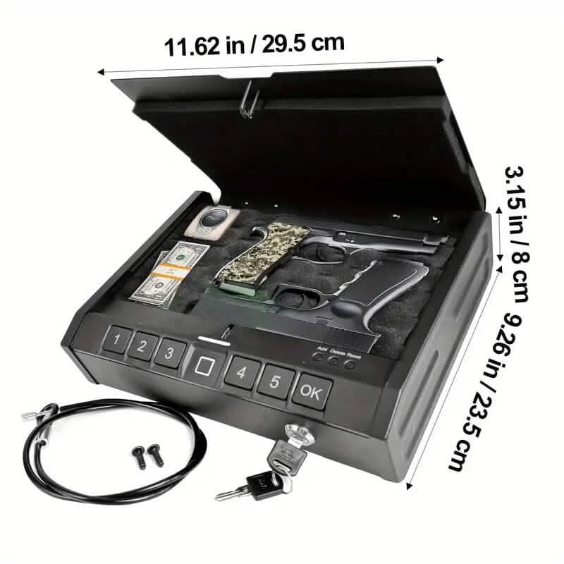 Biometric Gun Safe for Pistols