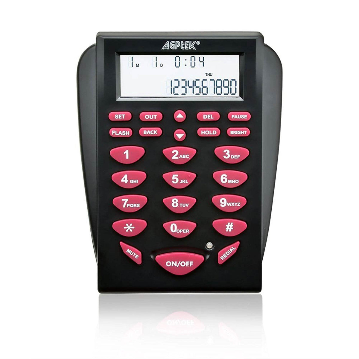 Call Center Dialpad Corded Headset Office Telephone with Corded Headset