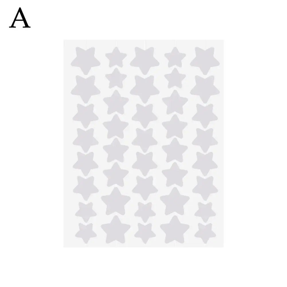 40pcs Star Shape Acne Patch Invisible Remove Blemish Stickers Pimple Cover Easy Apply Patches Face Treatment Skin Care