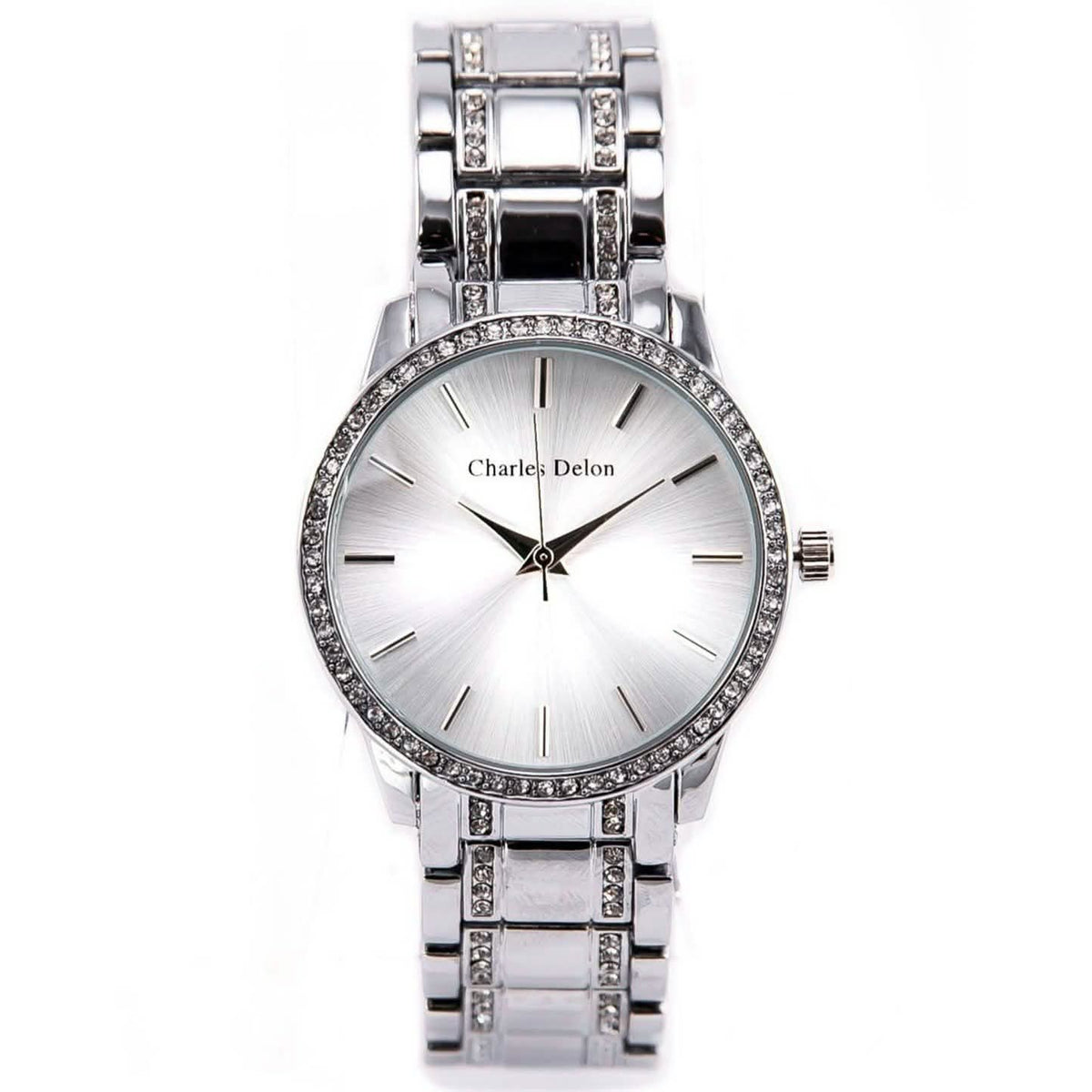 Charles Delon Women's Watch 5855 Stainless Steel Quartz Round - Assorted Styles