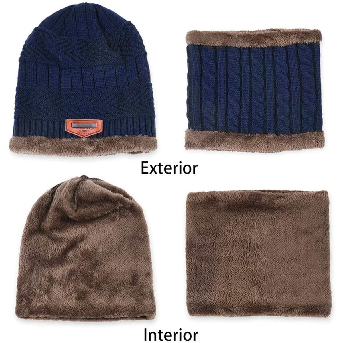 Children's Winter Hat and Scarf Set