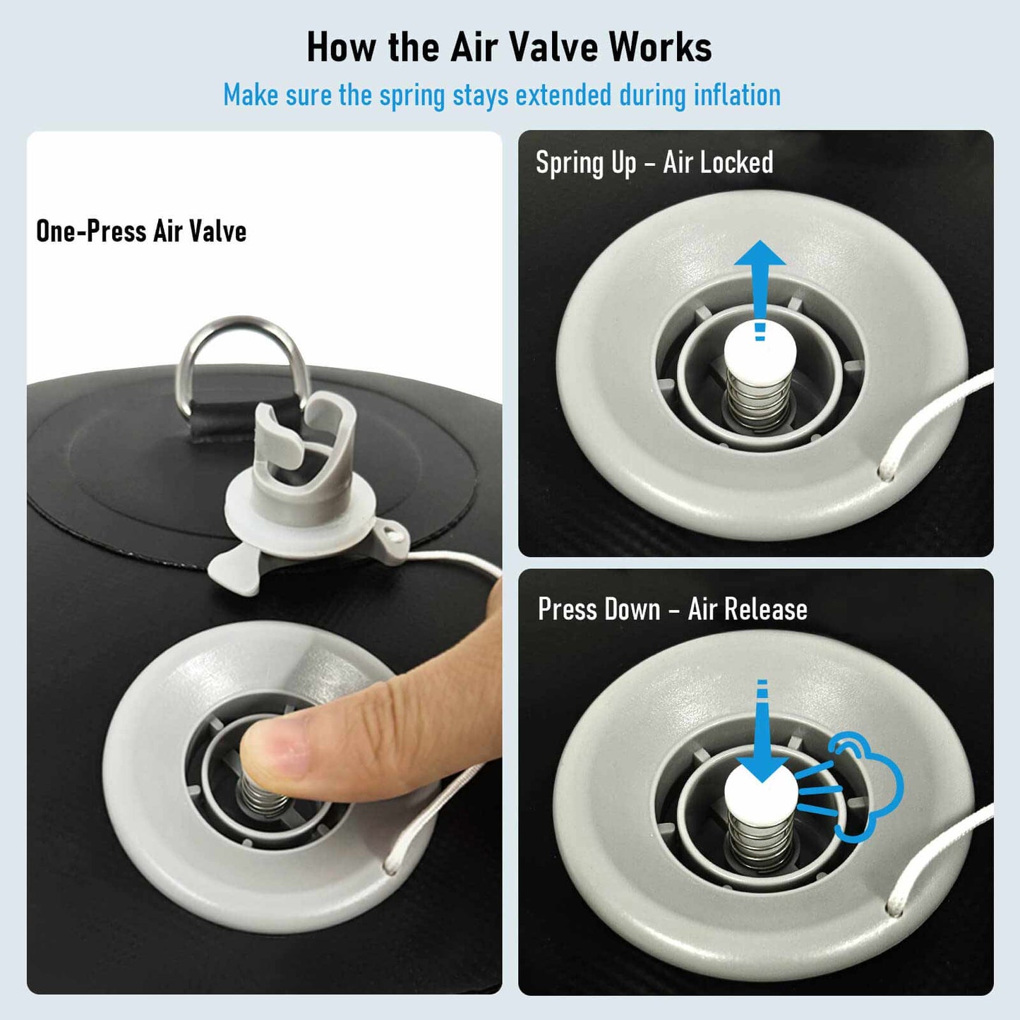 13" x 47.2" Inflatable Boat Fender with Electric Pump