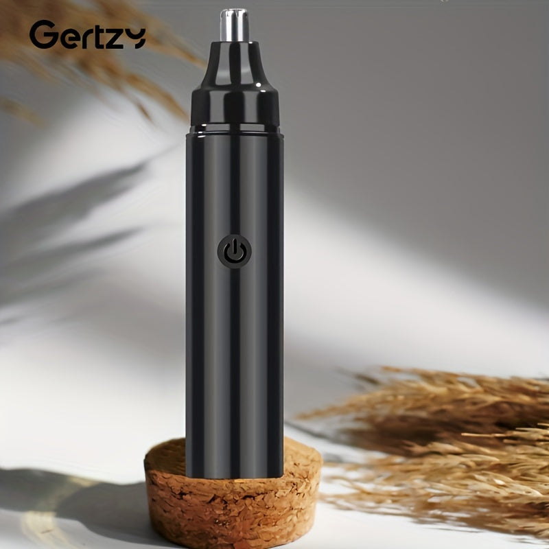 GERTZY Ear And Nose Hair Trimmer for Men Rechargeable - USB Electric Nose Hair Trimmer for Women - Painless Eyebrow Facial Hair Removal Nose Clipper, Father's Day Gift