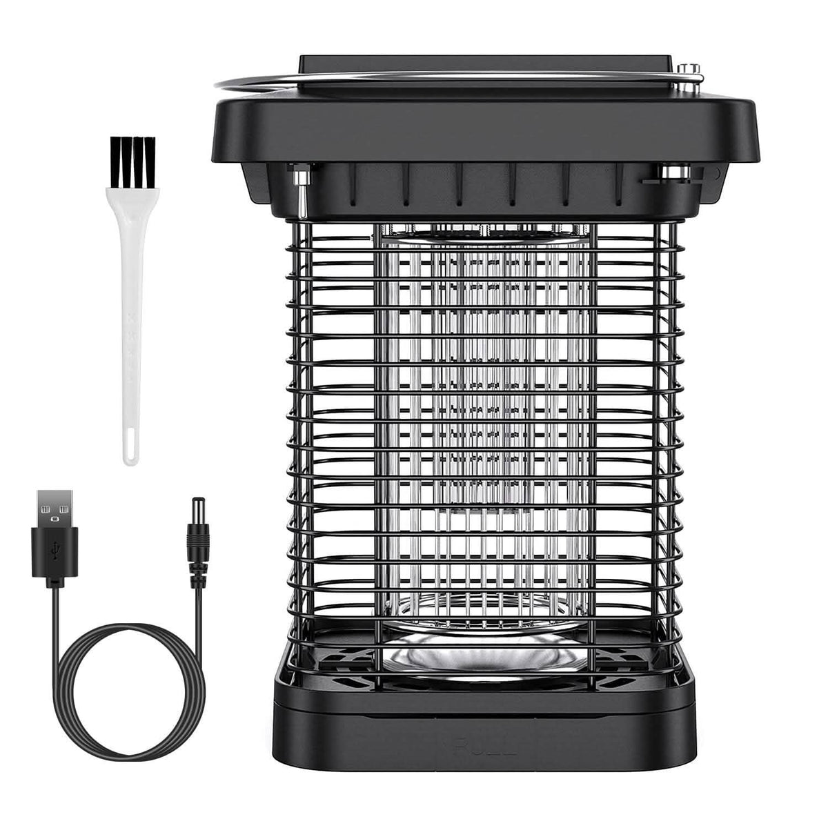 Electric Solar Powered Bug Zapper Lamp IP65 Waterproof for Indoor and Outdoor
