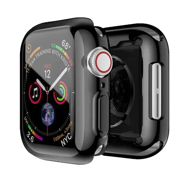 Screen Protector for Apple Watch 46mm 49mm 41mm 44MM 40MM 38 42mm TPU Bumper Cover Accessories iWatch Series Ultra 10 9 8 7 SE 6