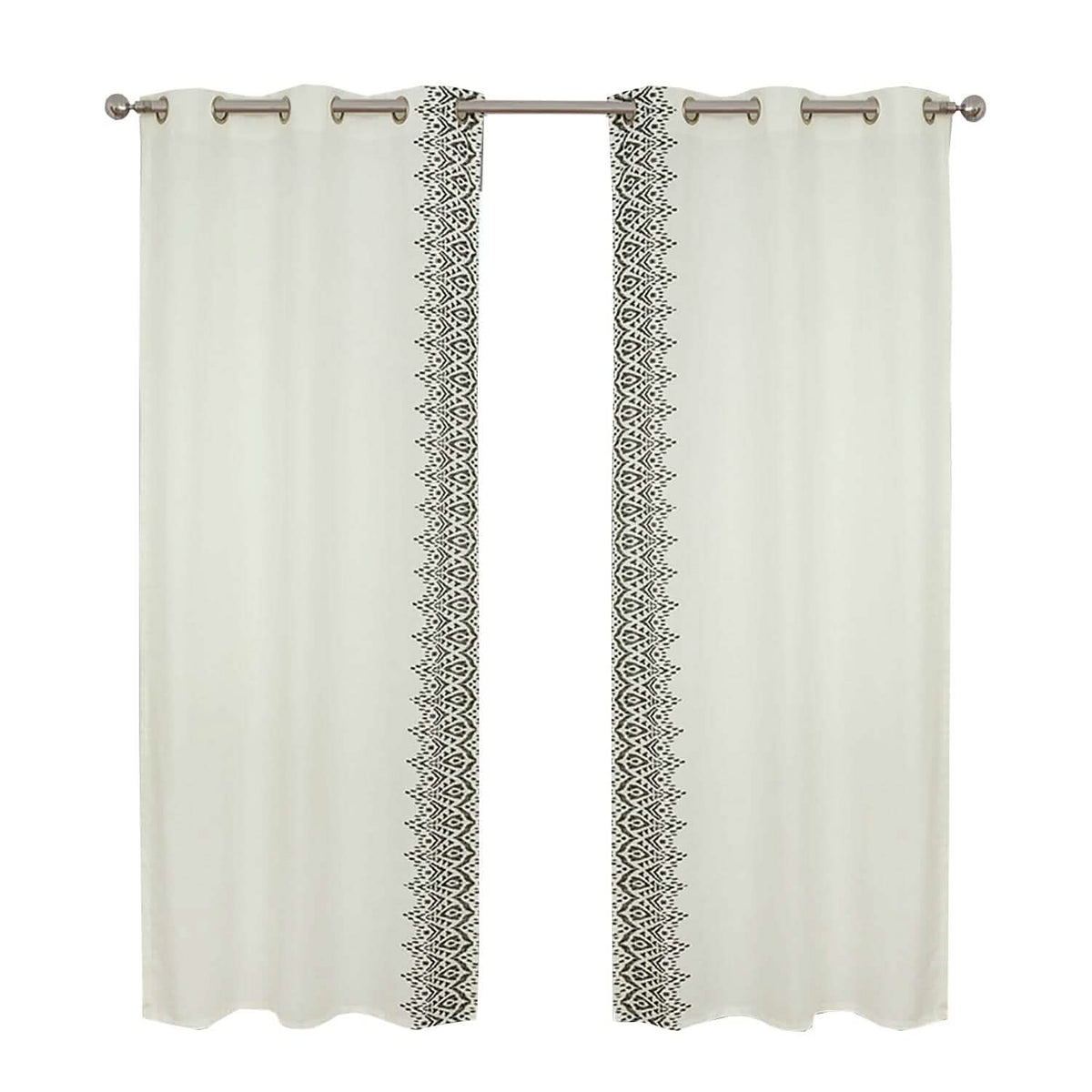 2-Piece Set: Global Capetown Printed Window Panel Pair